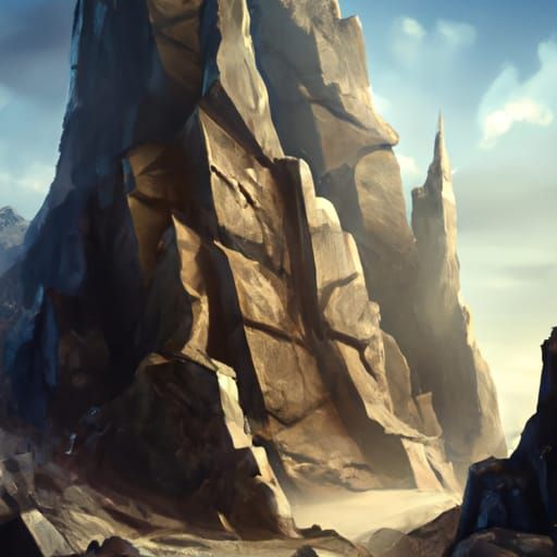 Rocky landscape