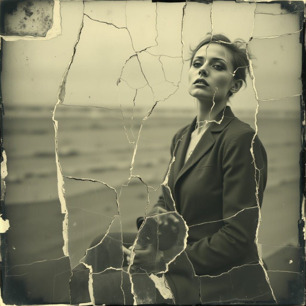 <lora:AW Broken Photo:1.0>