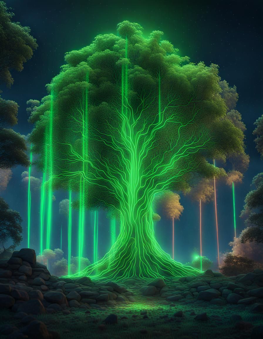laser tree