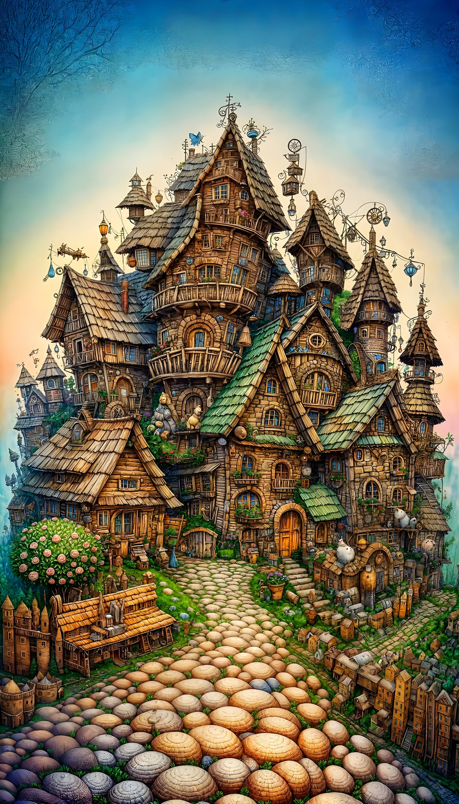 Fantasy village #1