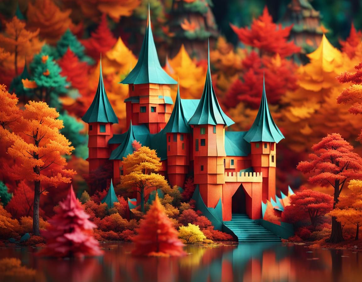 autumn in origami