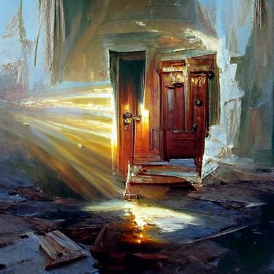 open the door, let in the light