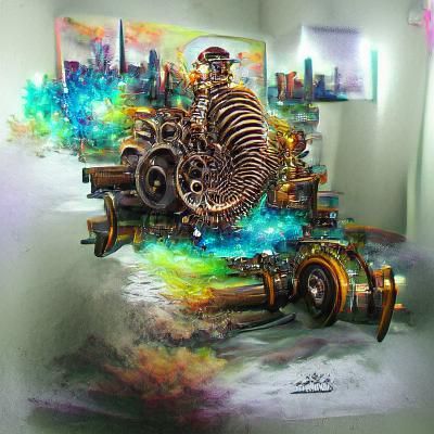 Steampunk's Cosmic Art Museum