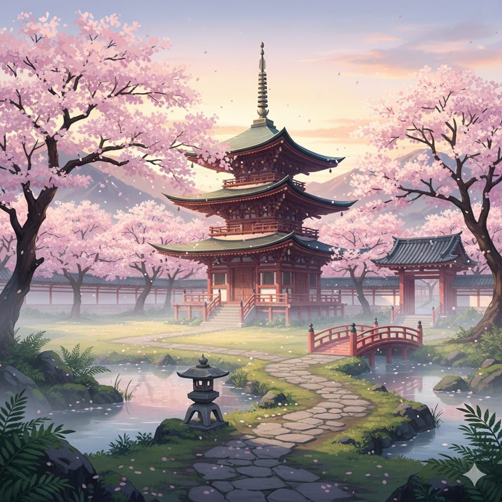 Temple japonais
