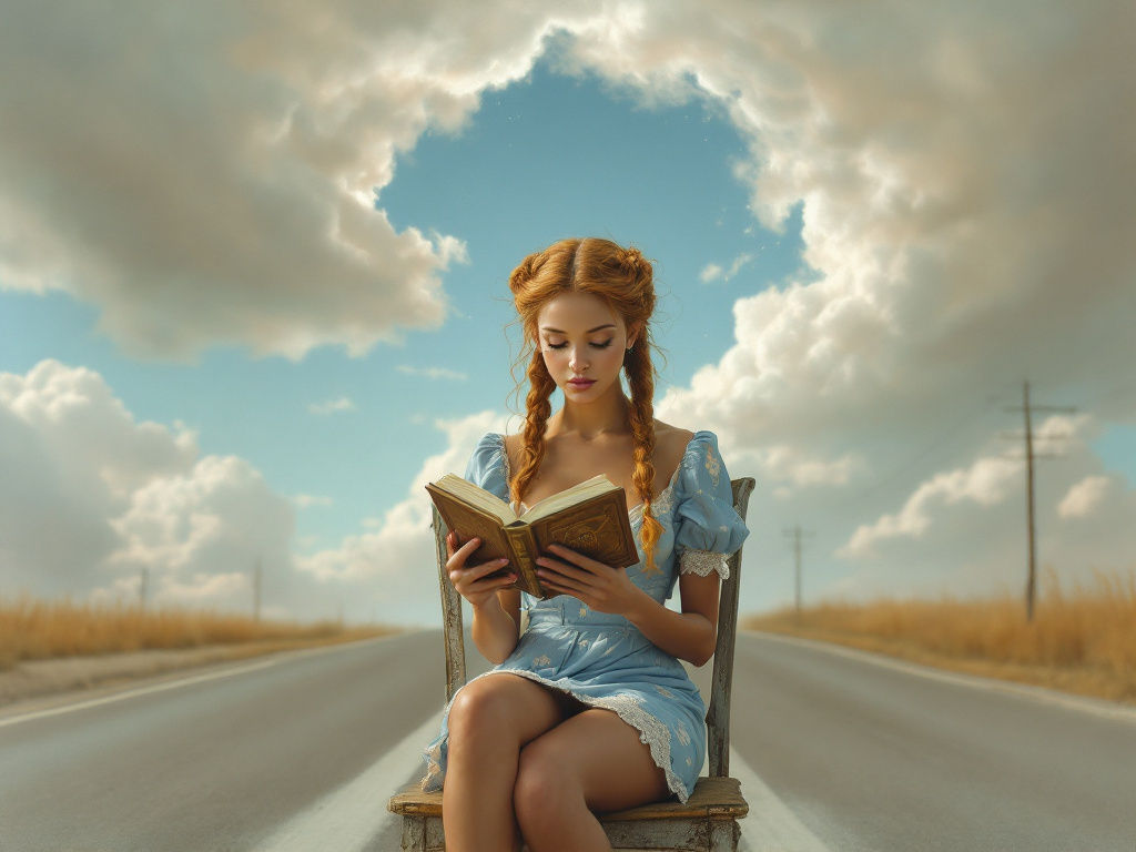 Reading on the street