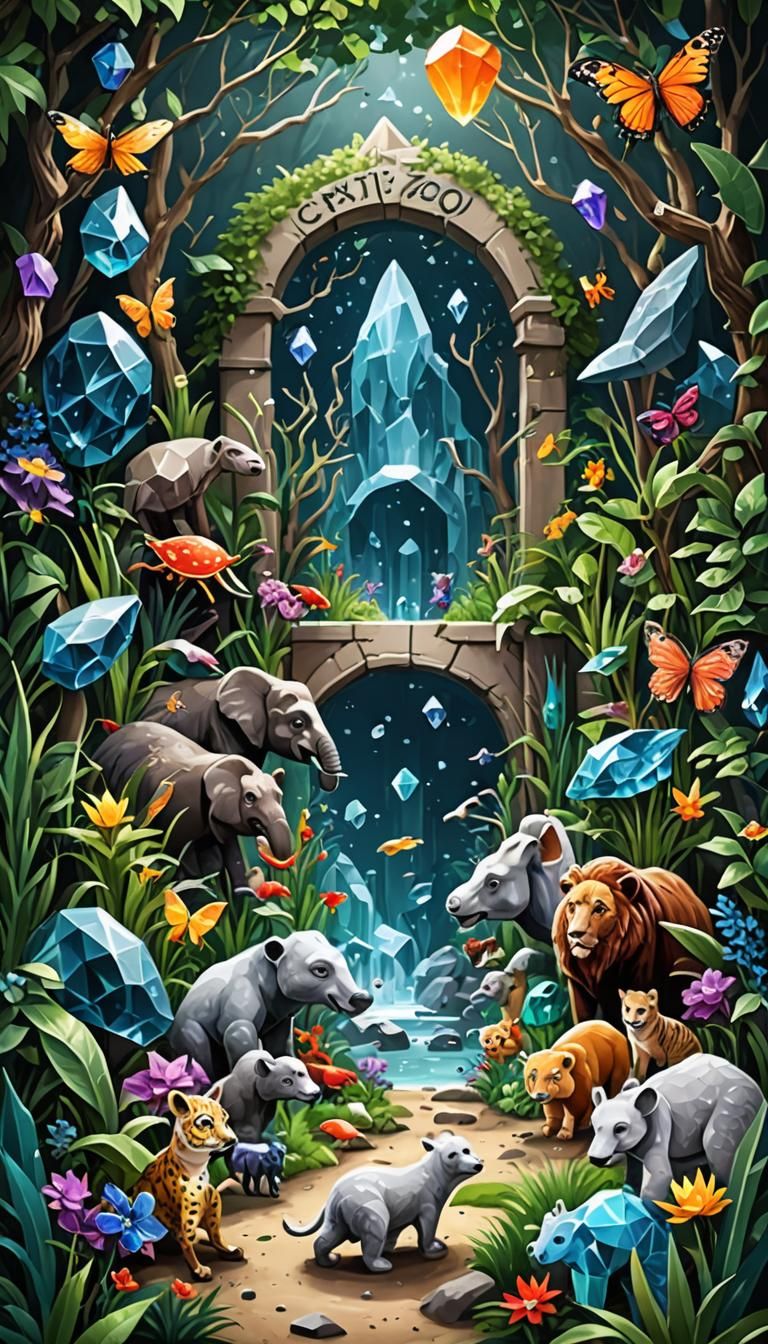 Crystal zoo