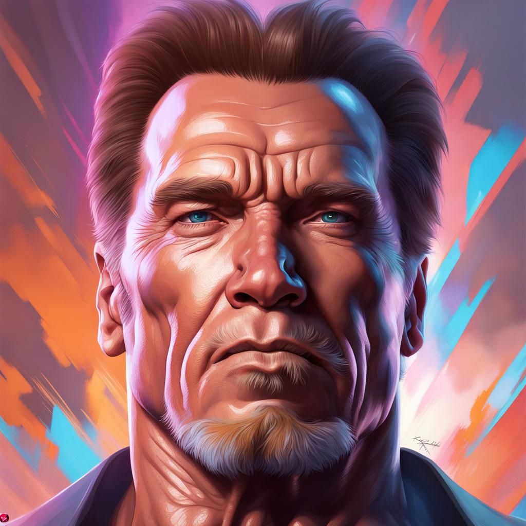 I Am Arnold Schwarzenegger - AI Generated Artwork - NightCafe Creator