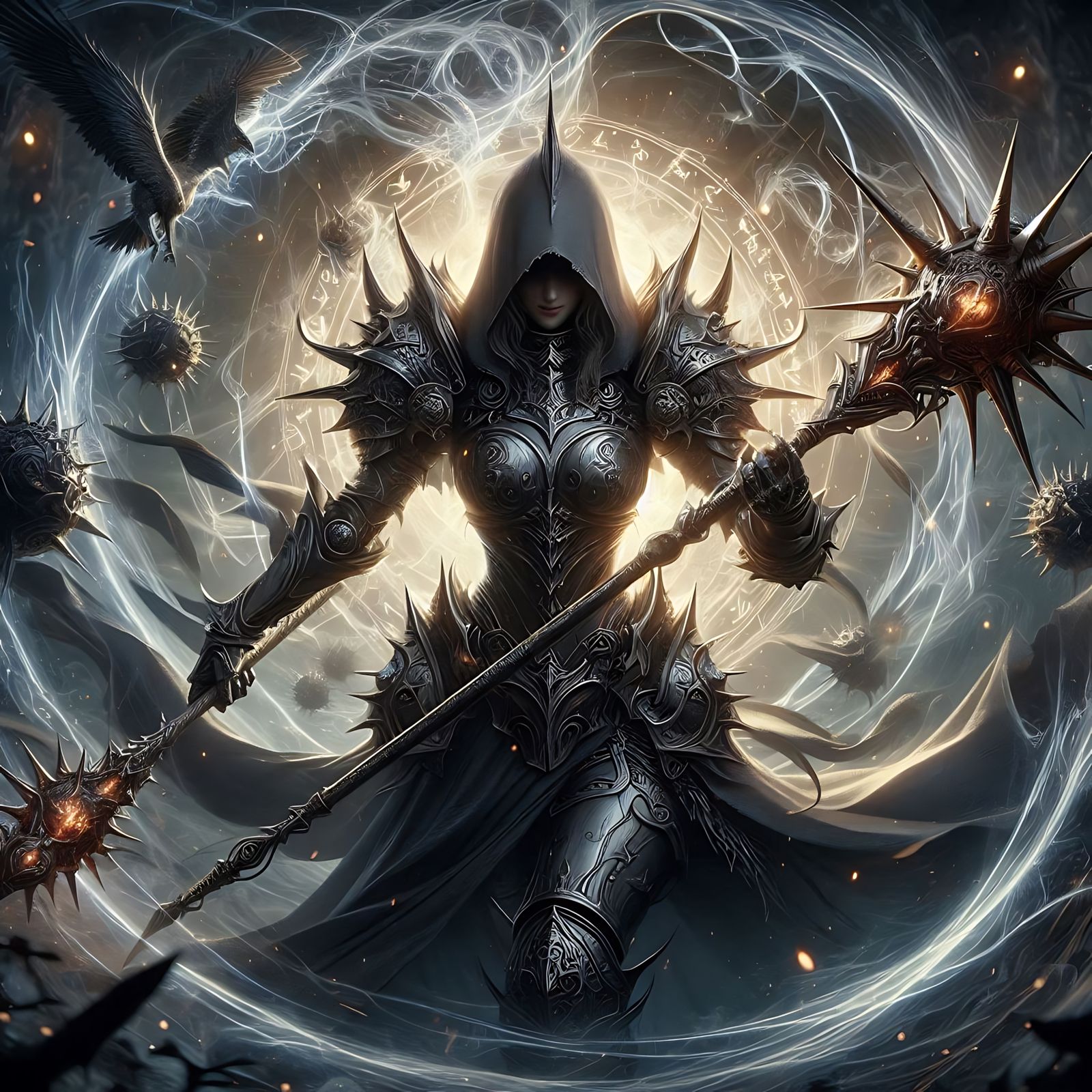 Ominous Woman Warrior (Uploaded)