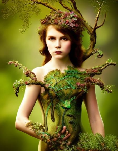 Dryad - AI Generated Artwork - NightCafe Creator