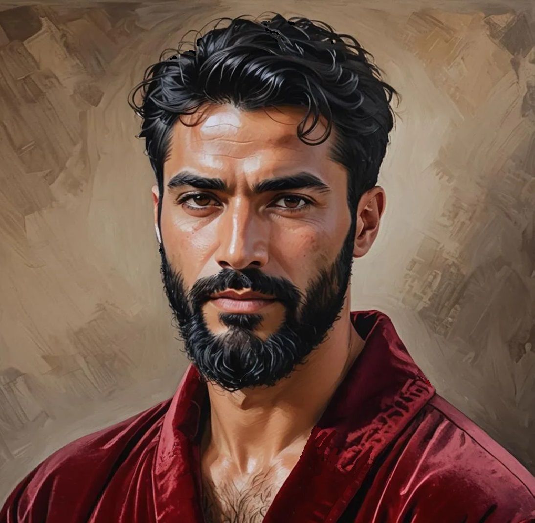 A handsome attractive man