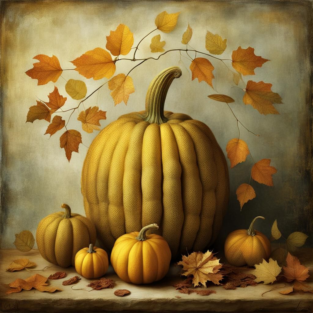 Courges.