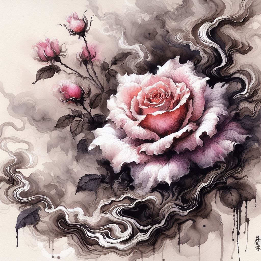 Ink-Stained Elegance