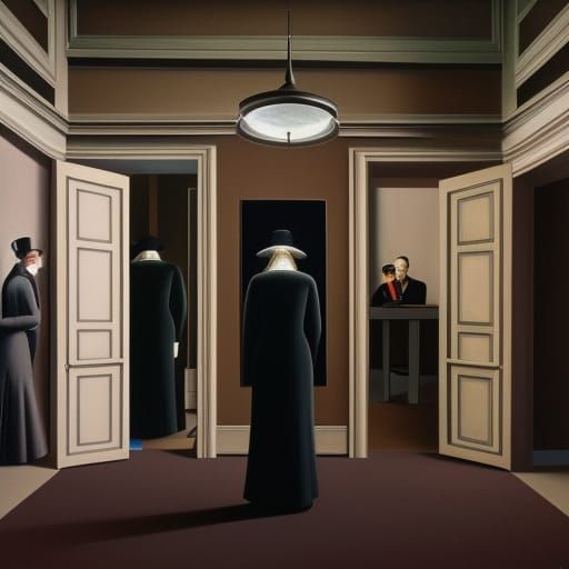 Surrealist scene