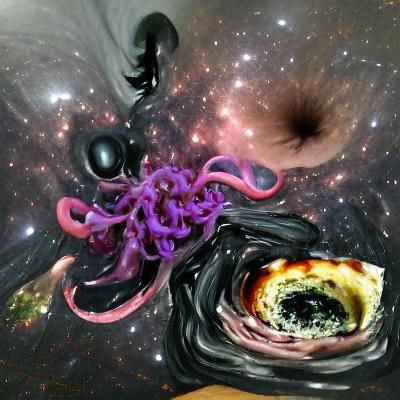 The Black Hole Consumes