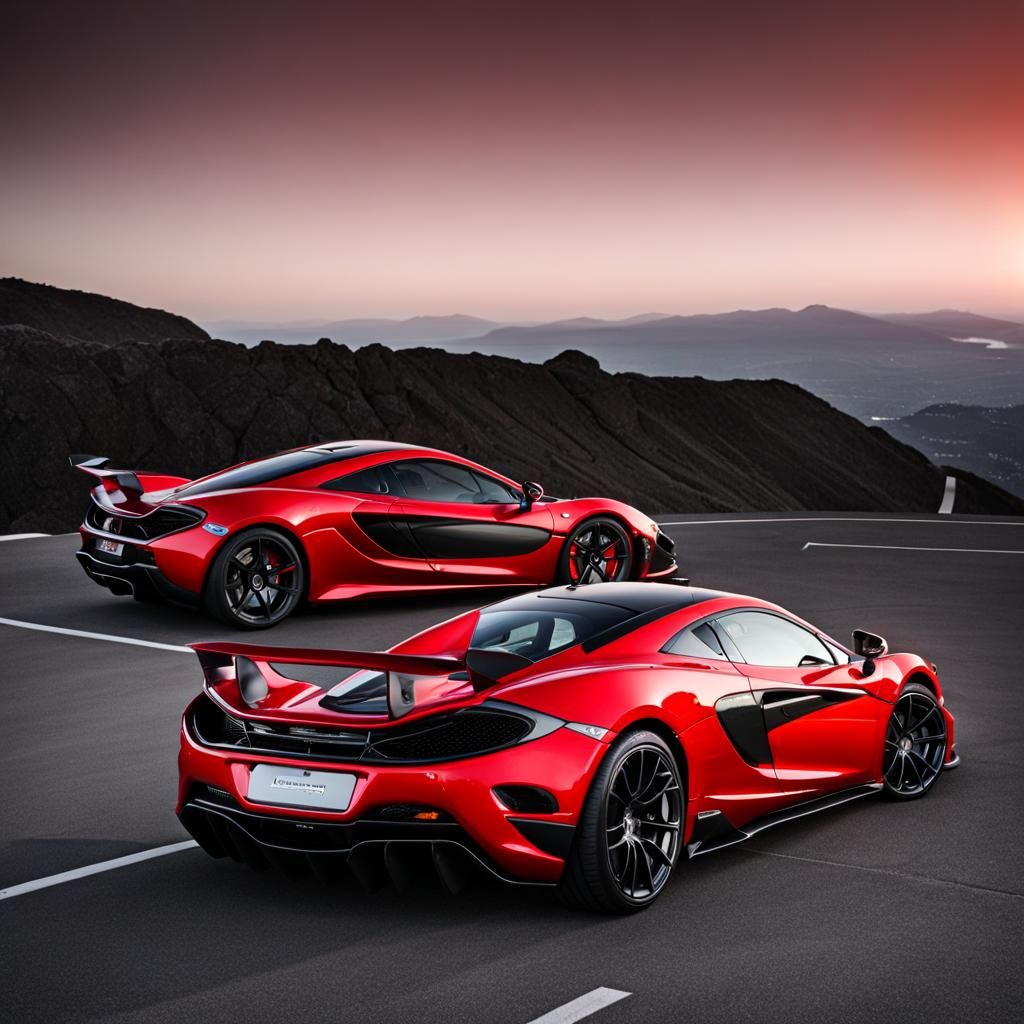 red
 mclaren