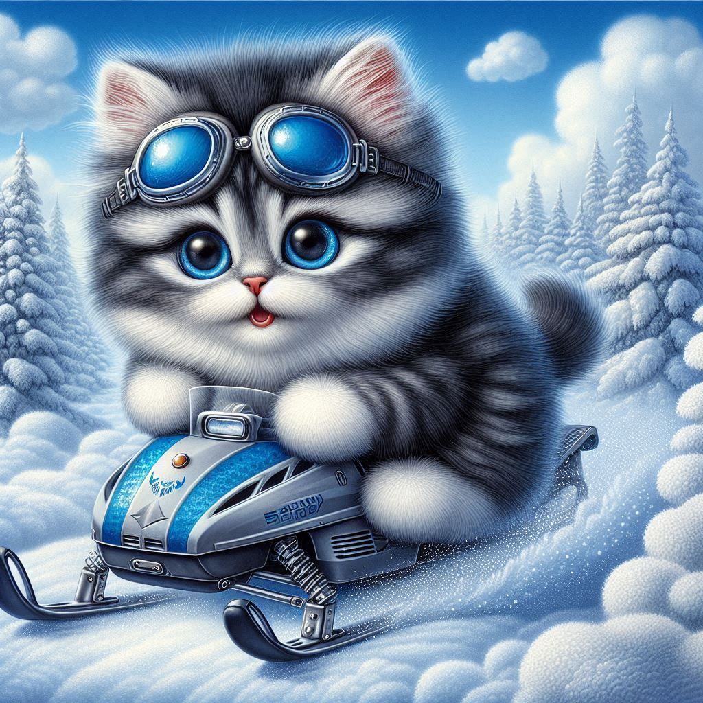 Snow Mobilin' Flurries style