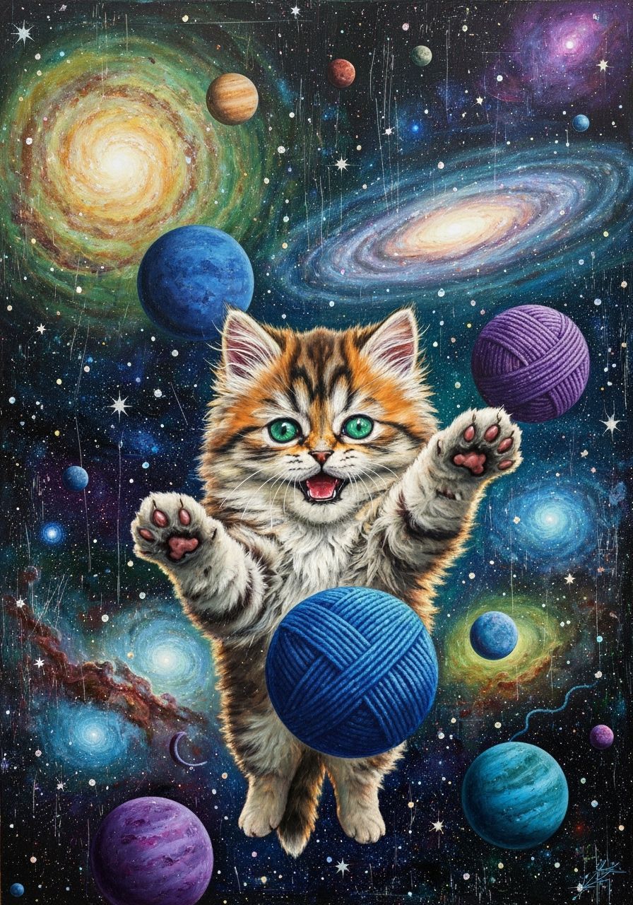 Planet Yarn  by @LoscoFiguro