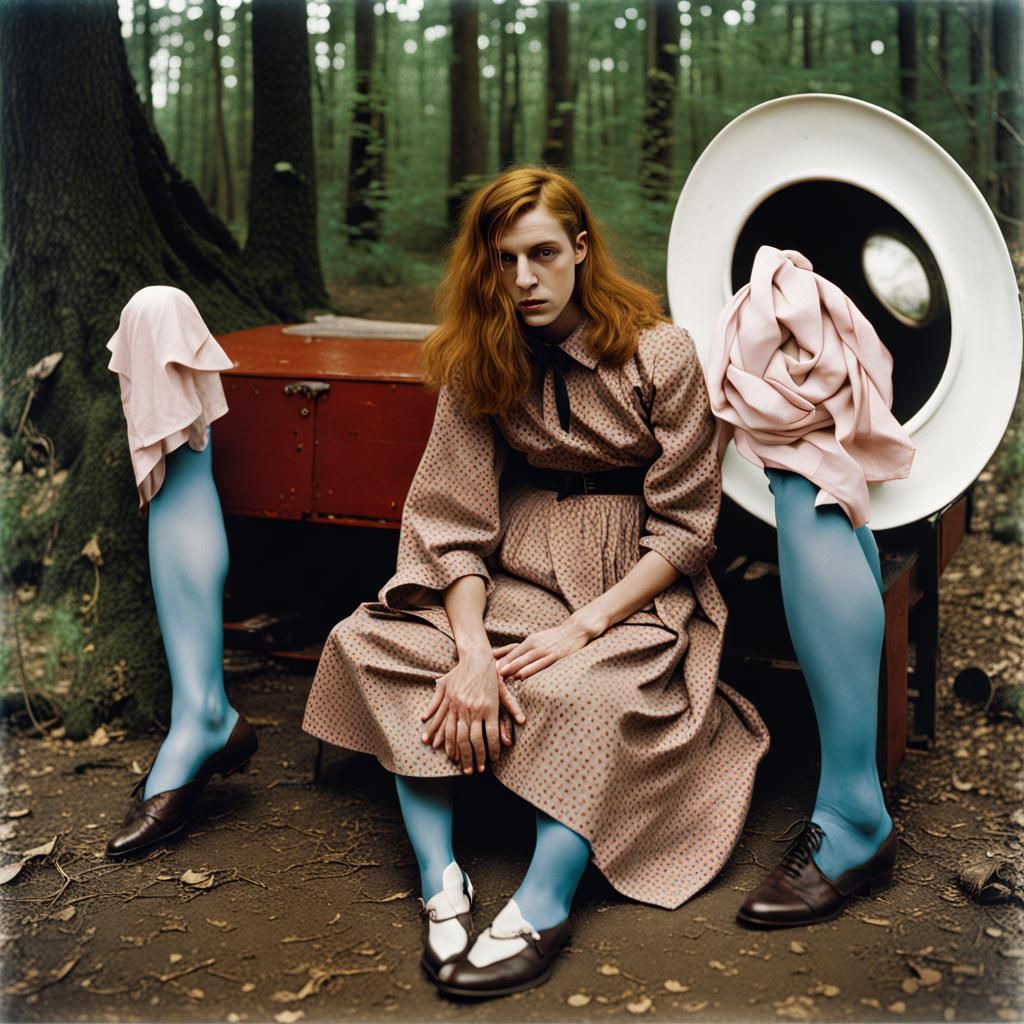 Period Piece Photograph Inspired by Duchamp