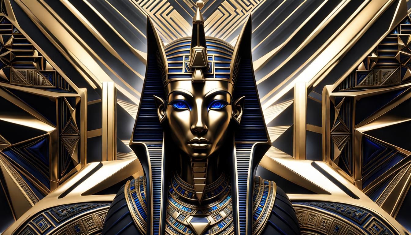 Ancient Egyptian Adornment - AI Generated Artwork - NightCafe Creator