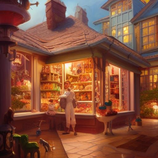 Bakery - AI Generated Artwork - NightCafe Creator