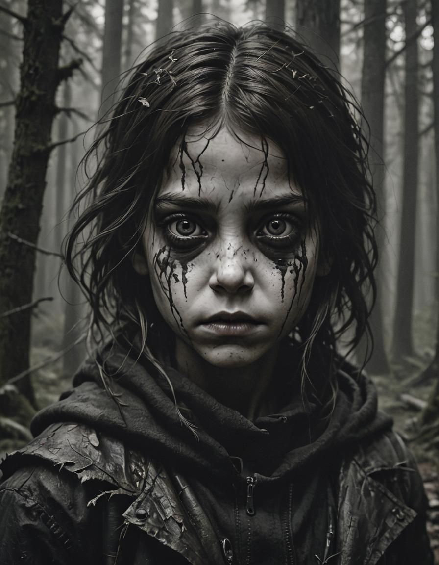 American Realism, scary forest