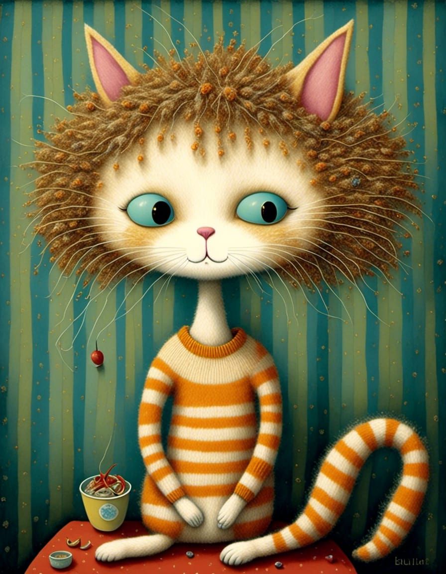 Floating limbs: the paw tail.