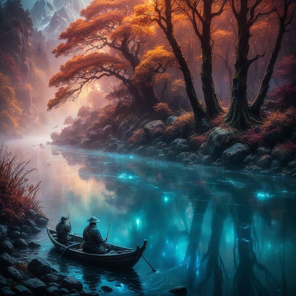 Fisherman of the Misty Rune River 🎣🌫️ #3