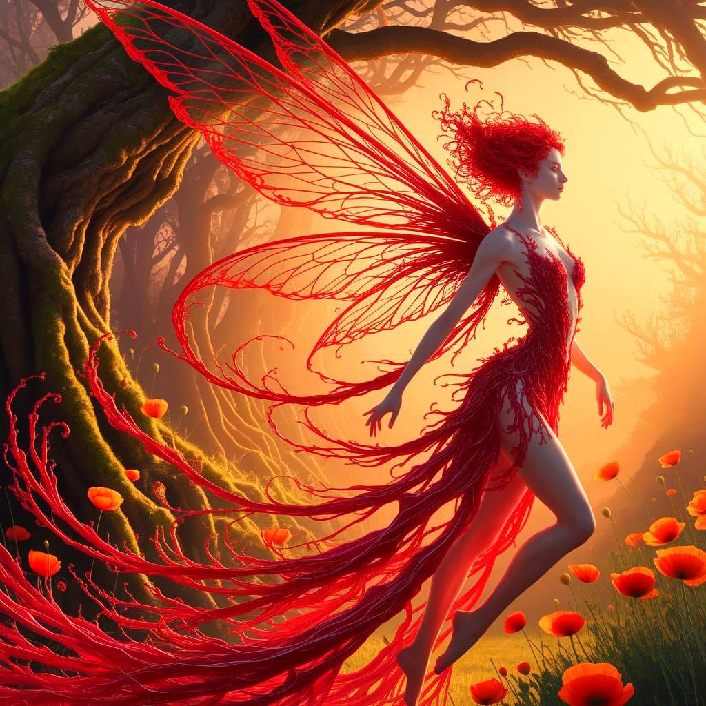 Bloody Fairy  by @yeuzio