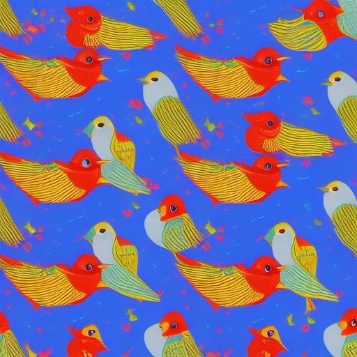 Bird patterns by Disney