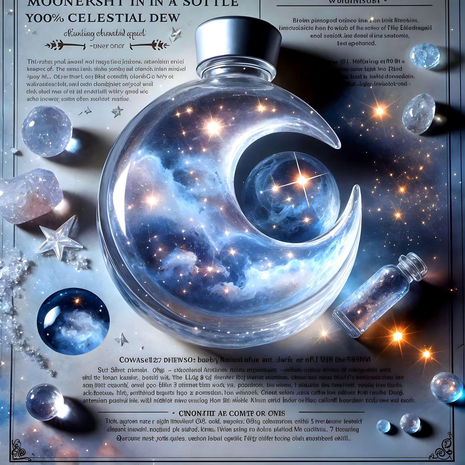 Moonlight in a Bottle  by @Floe Joe 