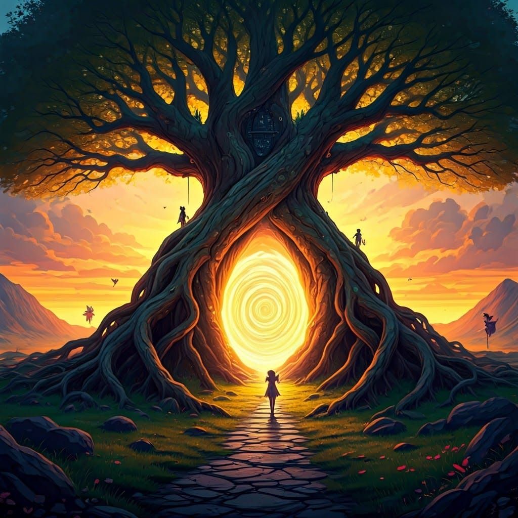 Alice Portal to Wonderland