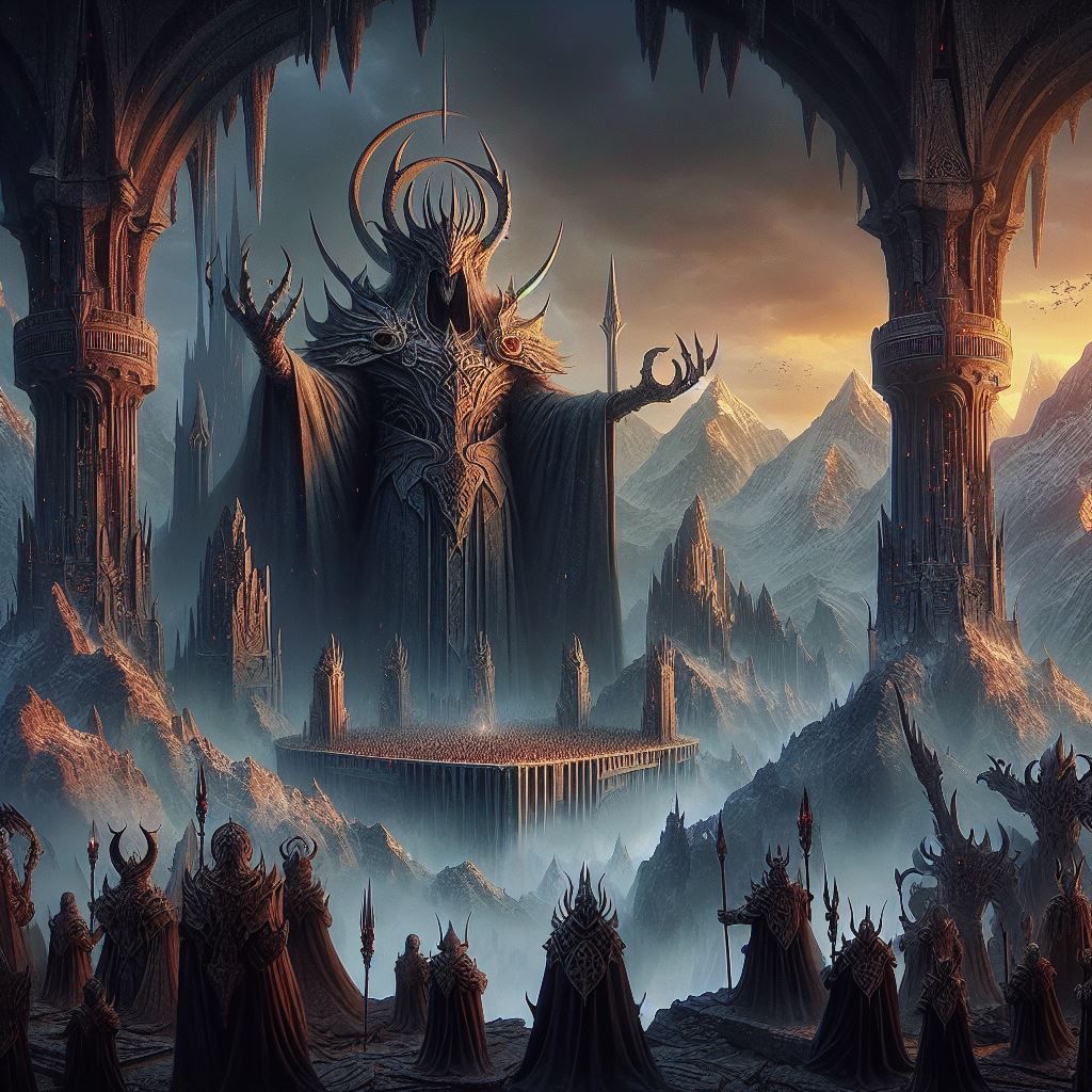 Melkor creates Angband