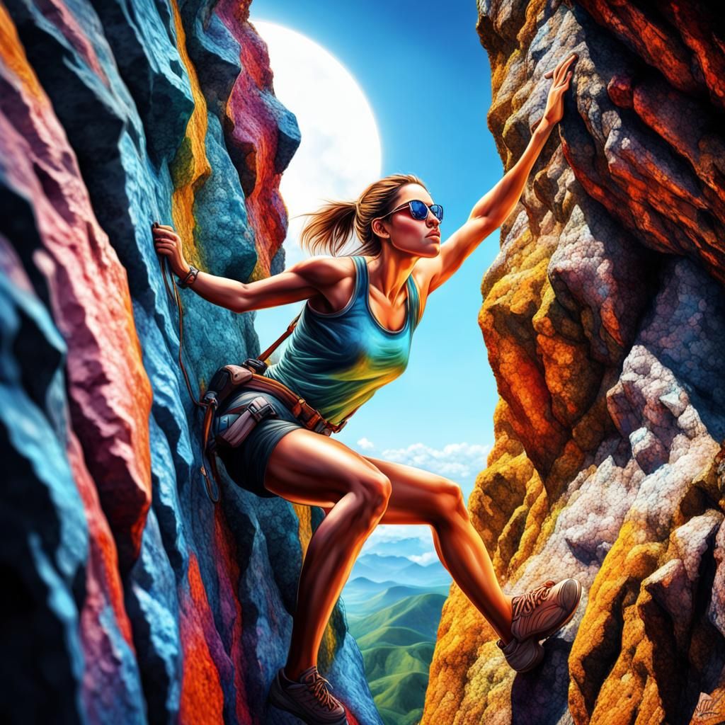 To the top  by @Rion November