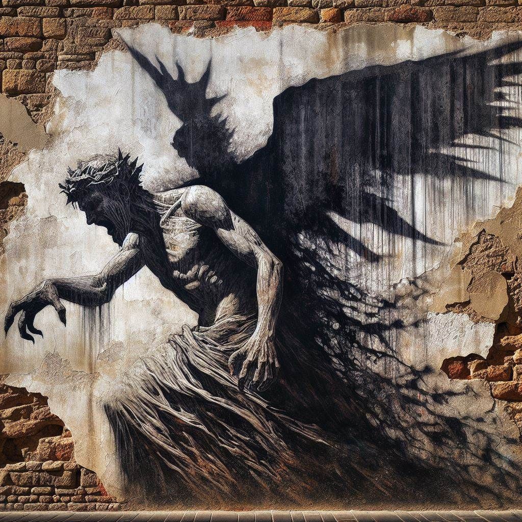 Escape from his own shadow