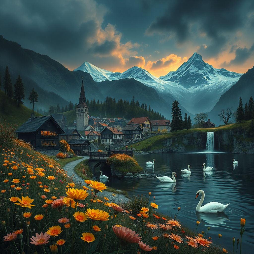 Small Town in Switzerland #5