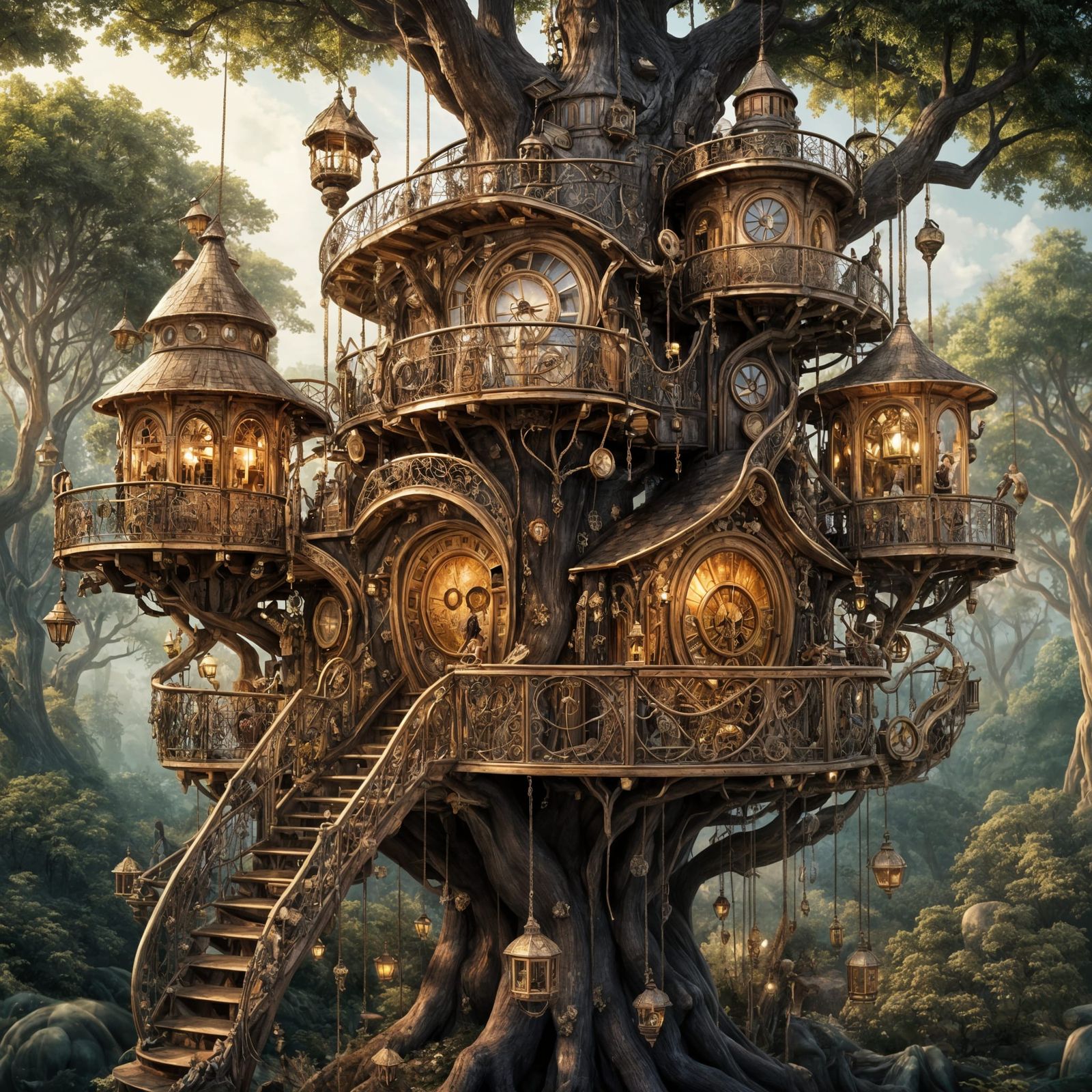 Treehouse  by @Sig