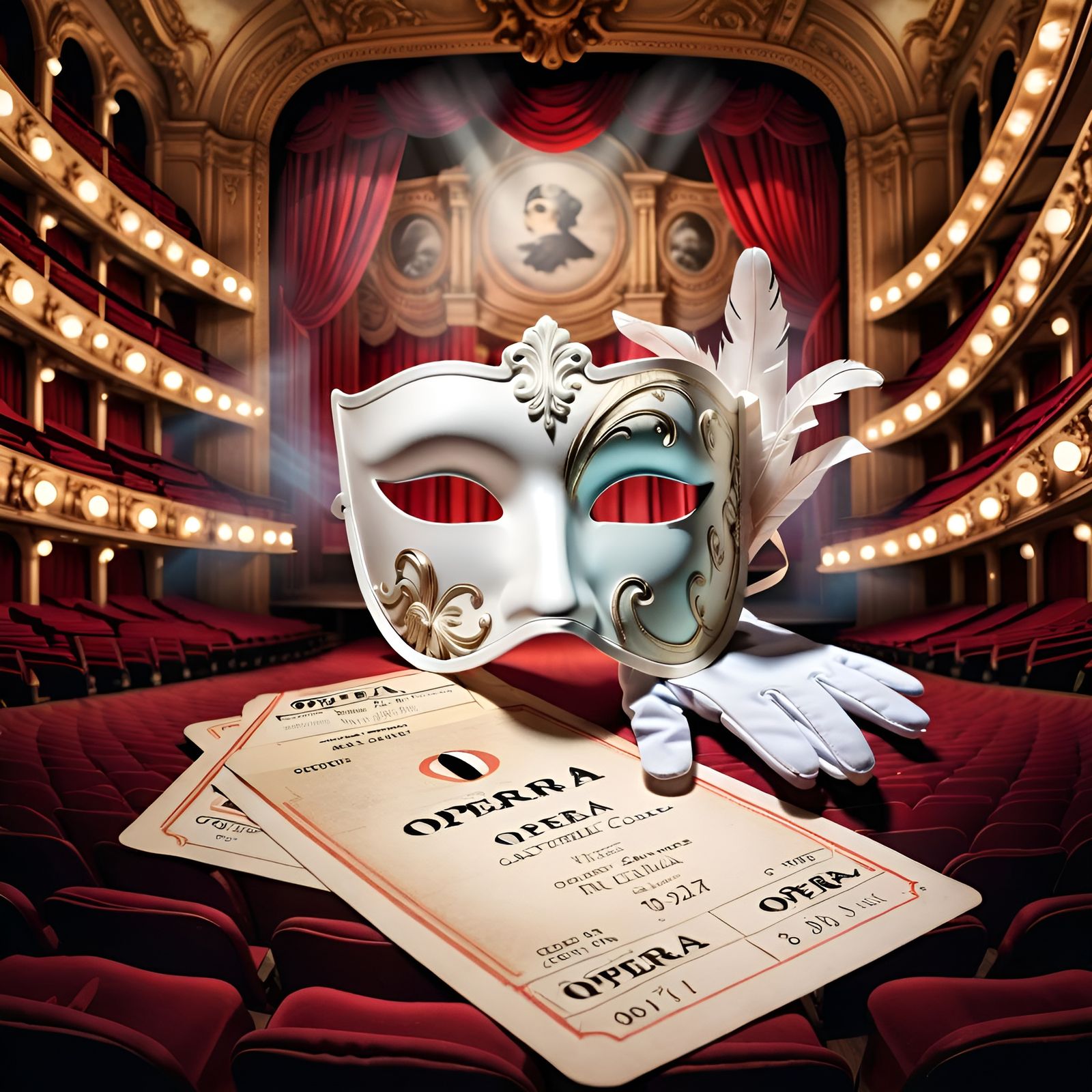 Opera Night  by @EveCrowe