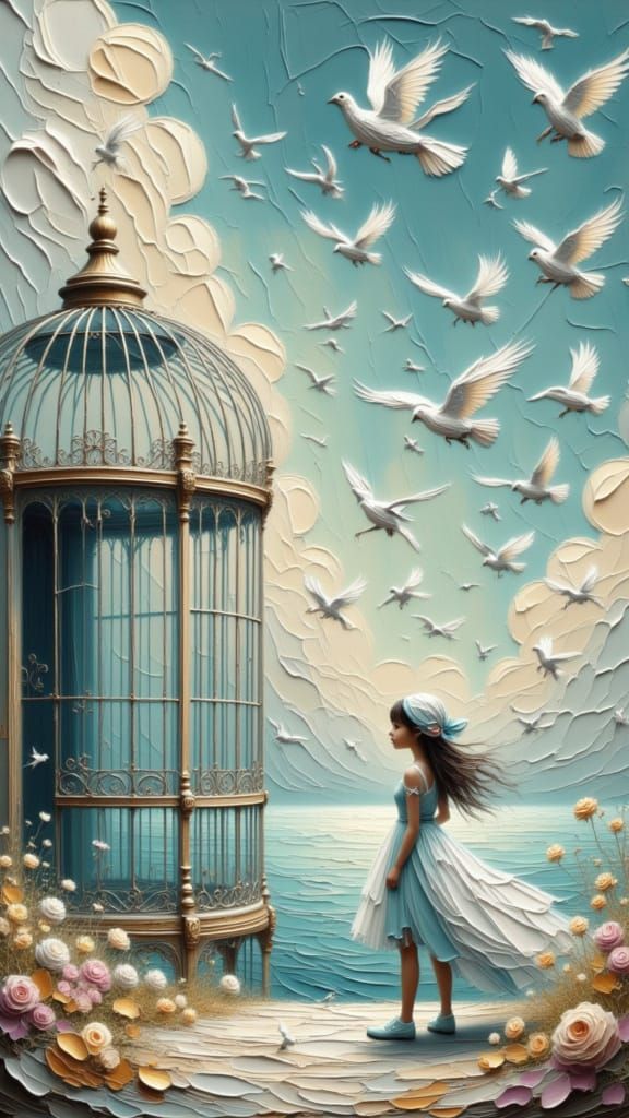 Empty The Cages  by @Monique 