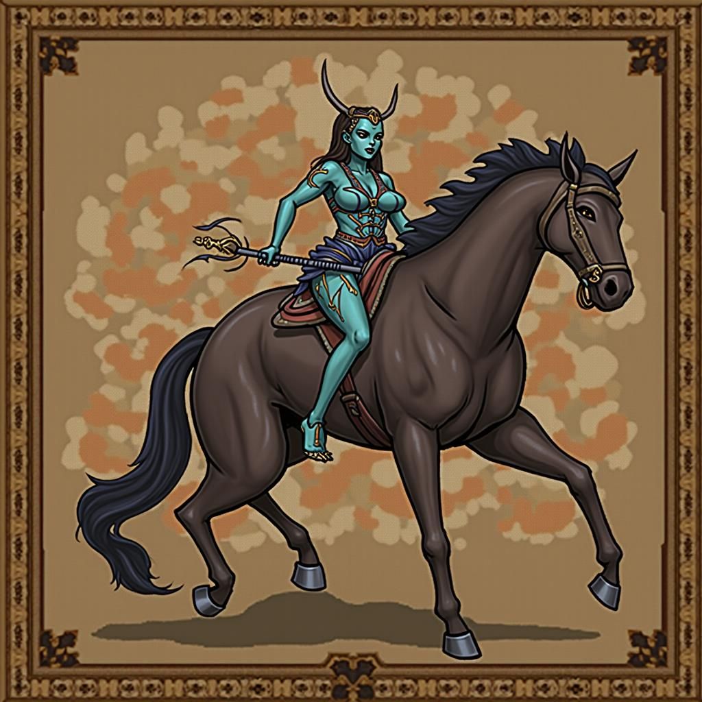 Dreaming Girl in Forest Camp Waterfall