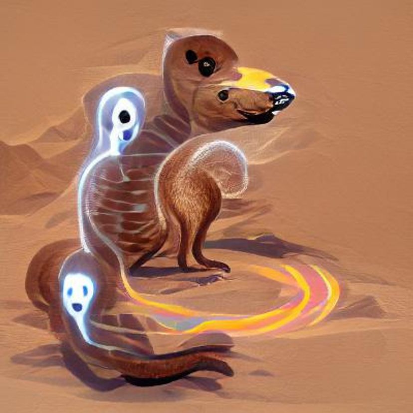 Extra Clever Earth bound Spirit Ghost In The Form Of A Mongoose AI extra-clever-earth-bound-spirit-ghost-in-the-form-of-a-mongoose-ai