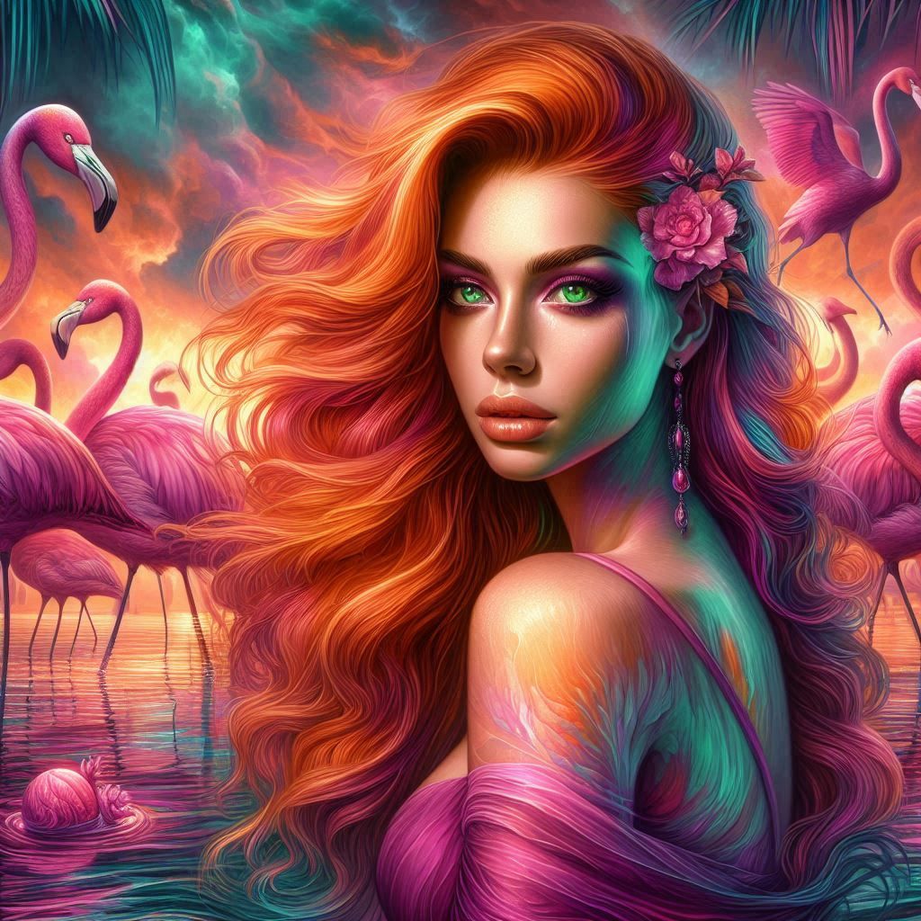 cheap Florida pink flamingo motel