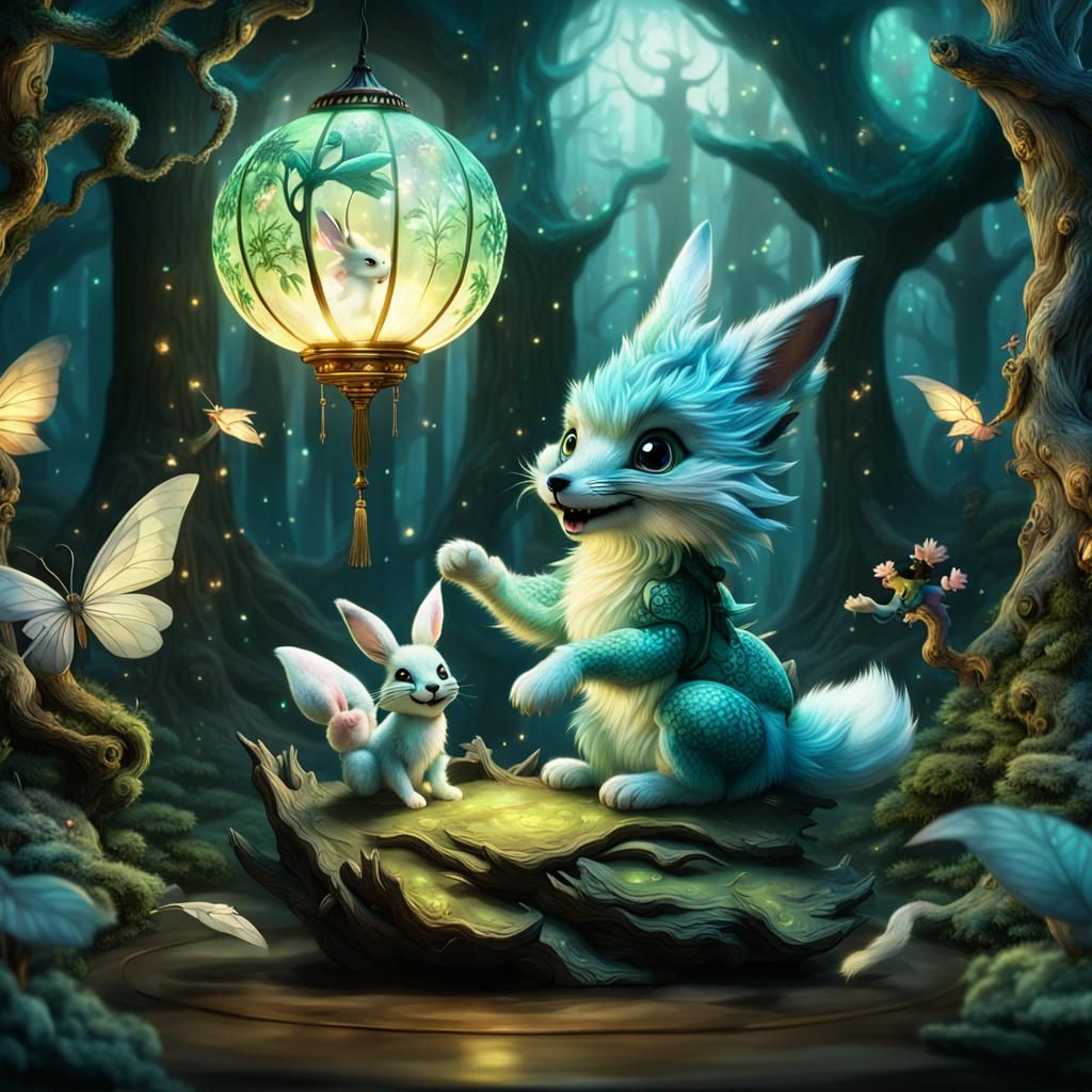 Lill' scaled fox