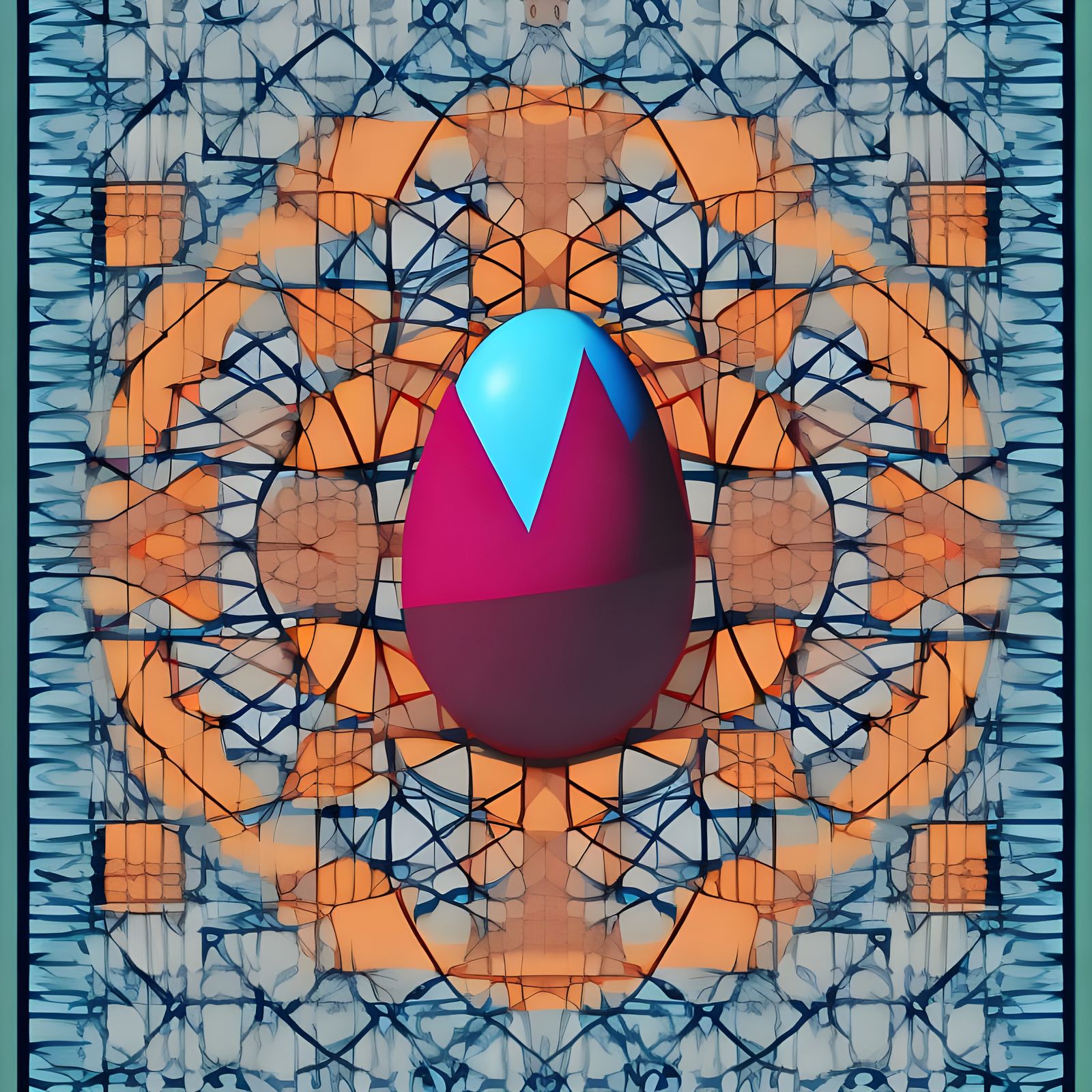 Cosmic egg - AI Generated Artwork - NightCafe Creator