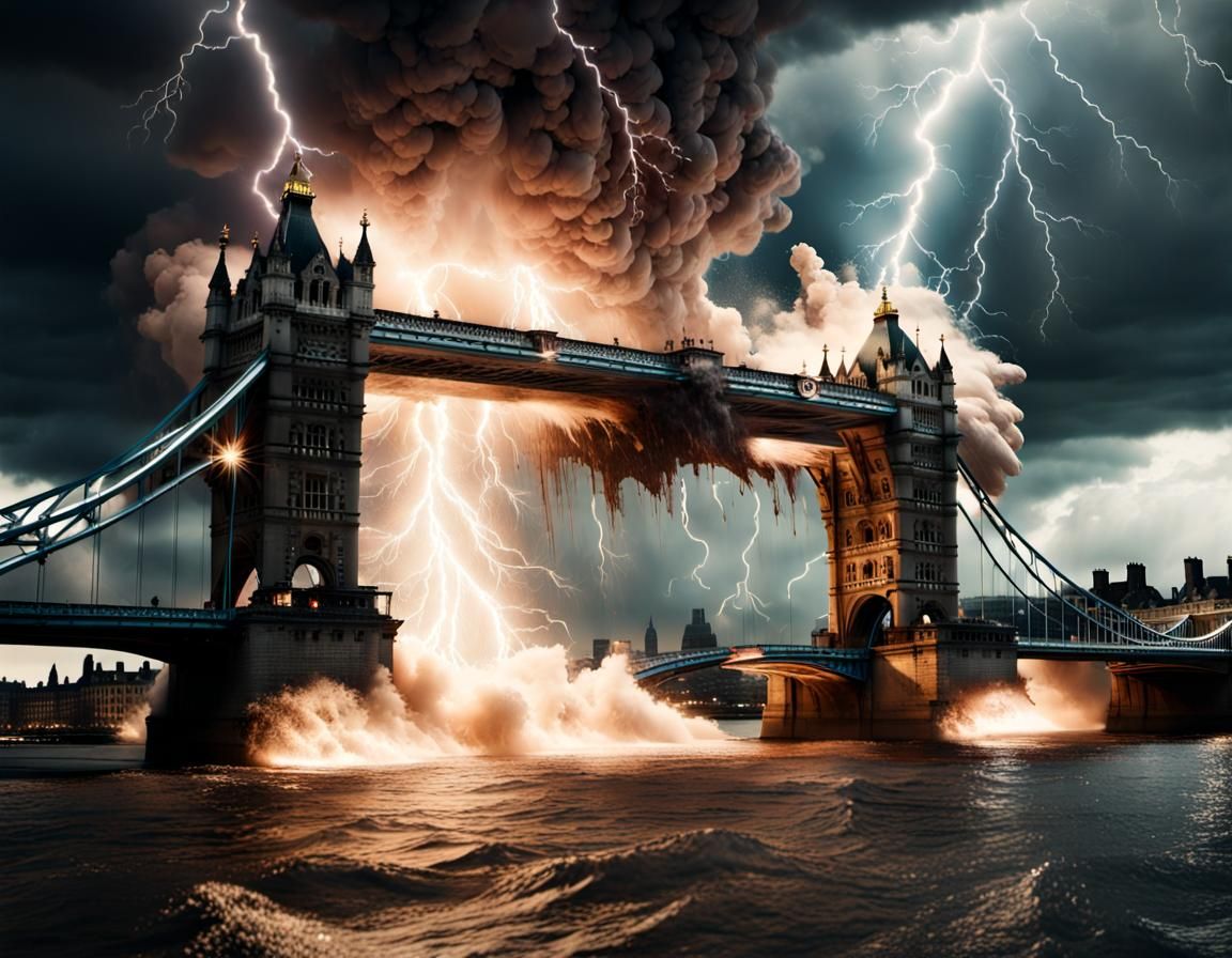 London bridge is falling down...  by @Manaland