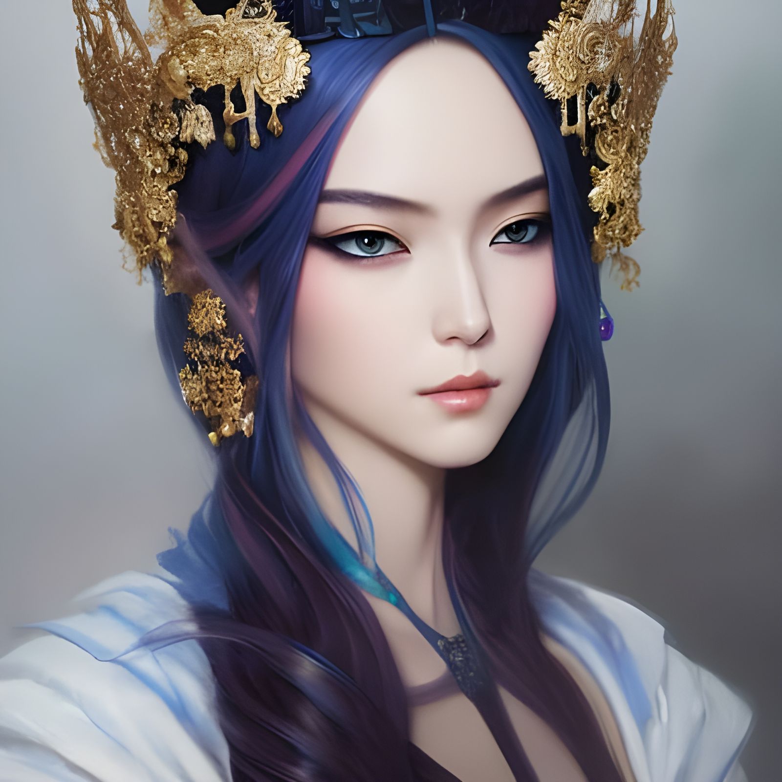 ORIENTAL QUEEN - AI Generated Artwork - NightCafe Creator