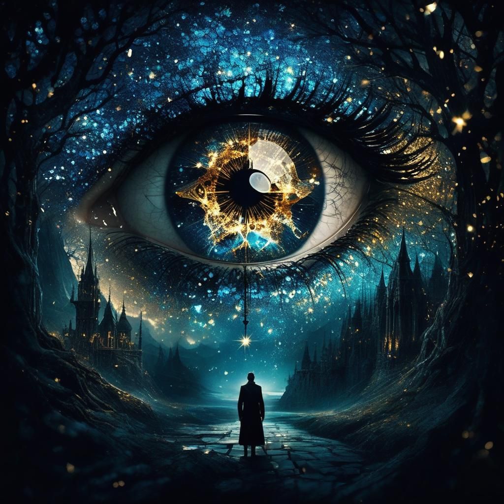 And above all, watch with glittering eyes the whole world around you because the greatest secrets are ...  by @Pjrockey