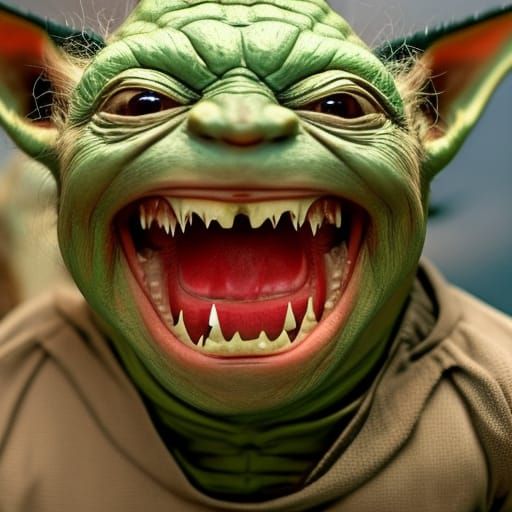 Other Deranged Members of Yoda's Species Scream to Show Thei...