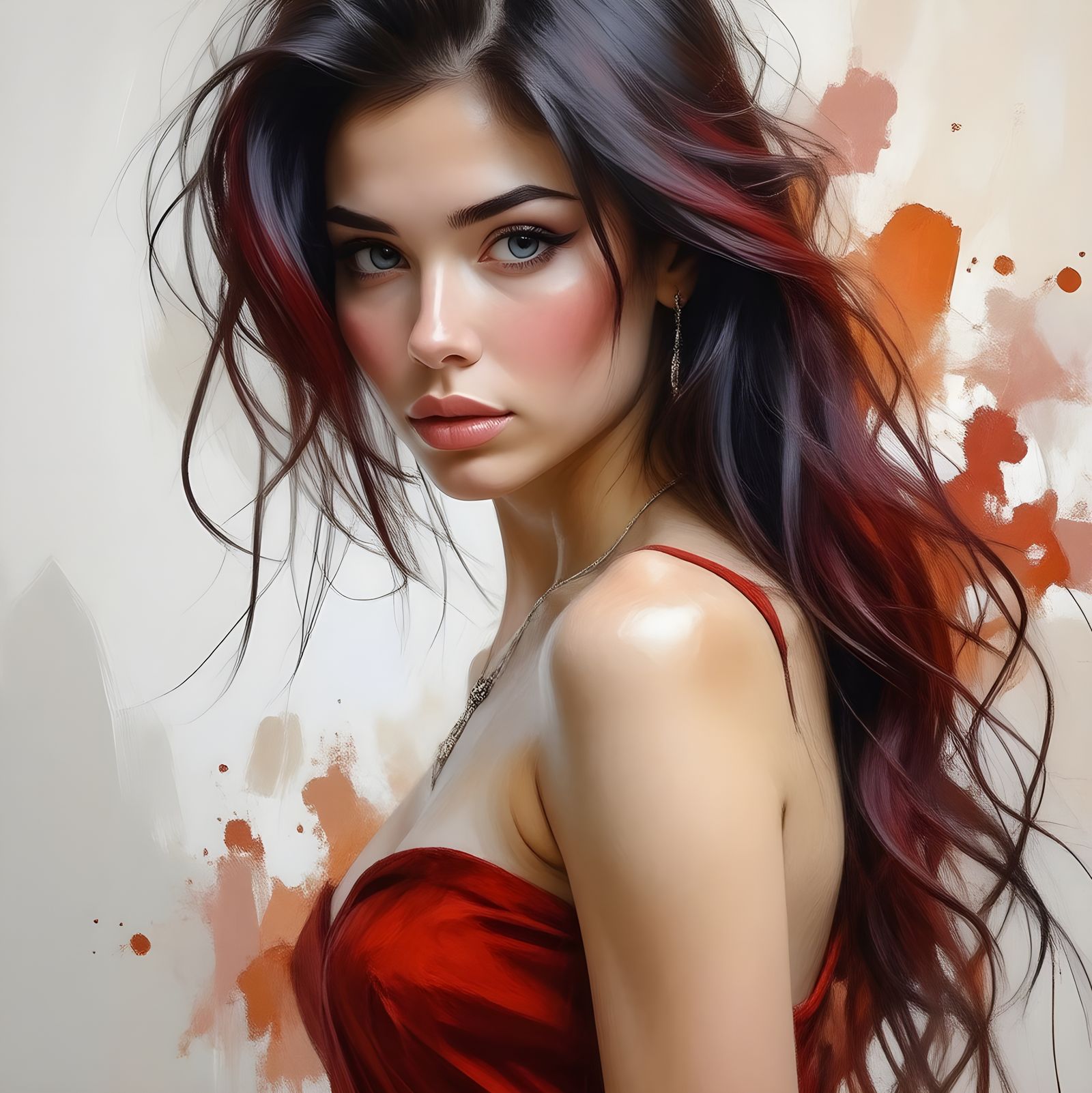 Femme Magnifique: In Red