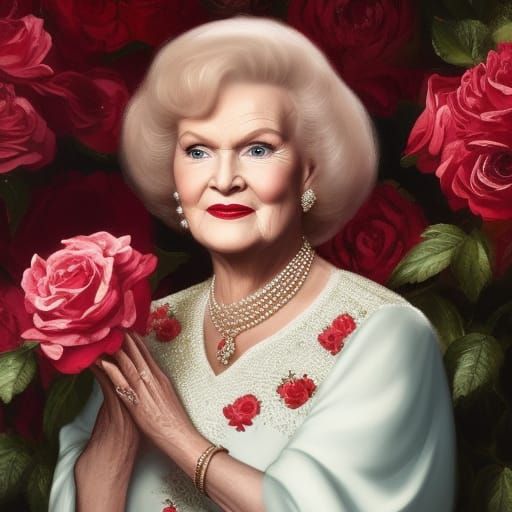 Rose Nylund AI Generated Artwork NightCafe Creator