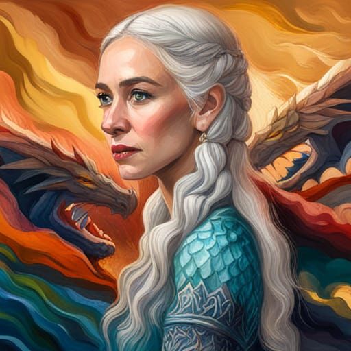 Danaerys Targaryen - AI Generated Artwork - NightCafe Creator